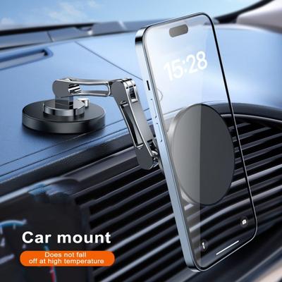Magnetic Car Holder Phone Stable 360 Degree Rotatable Shockproof Support Hands-free for Mount Smartphones