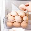 Refrigerator Storage Box Clear Stackable Containers Durable PET with Open Top Organizer for Freezer And Fridge
