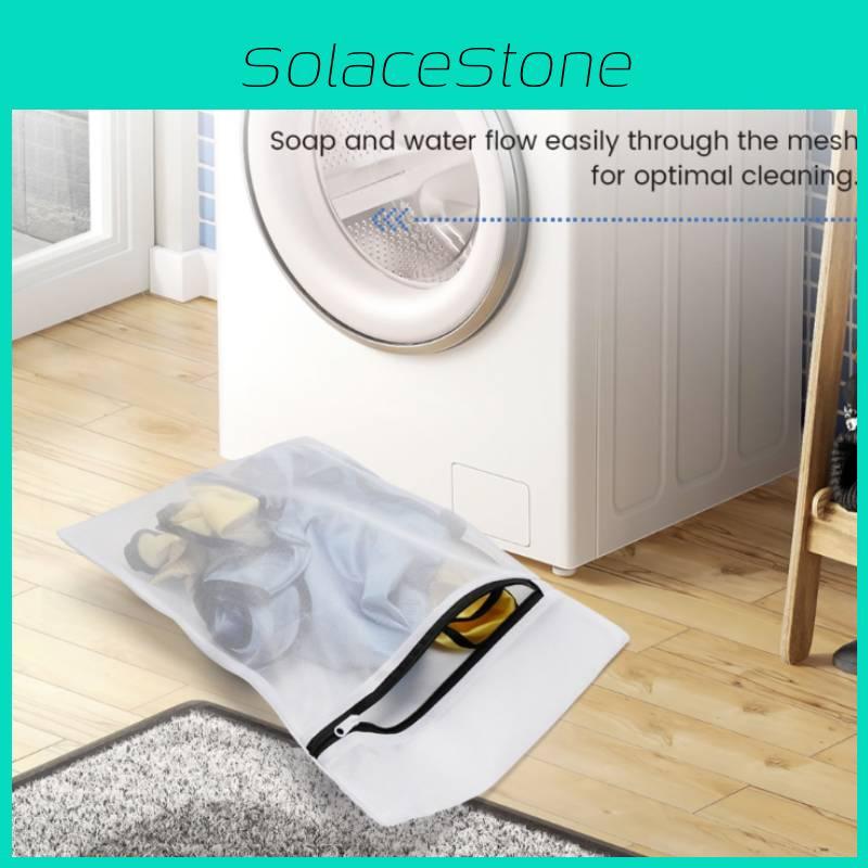 Machine Washing Laundry With Zipper Mesh Bag Suitable For Daily Cleaning Use And