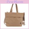 Nylon Casual Bucket Bag With Top Hook Closure For Daily Street Style