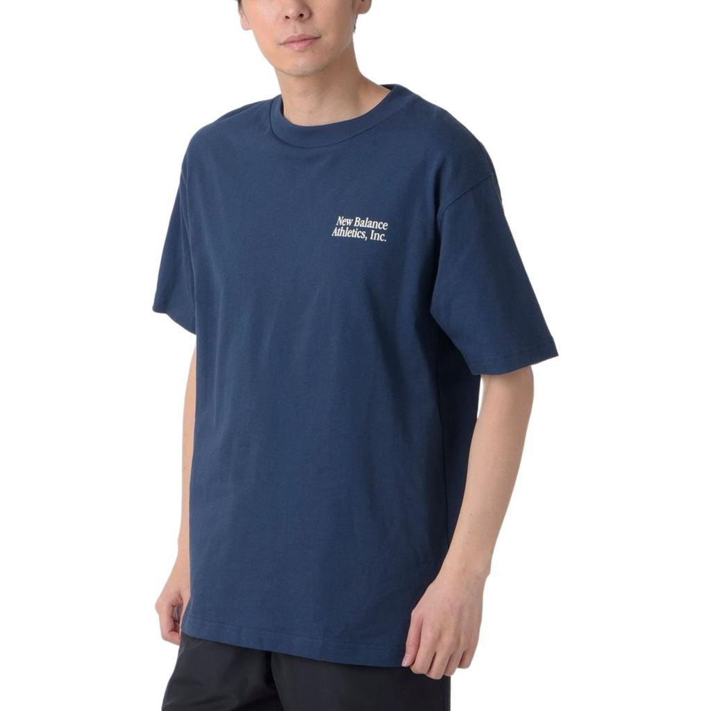 New Balance T Shirt Men's Marine Blue MT41588-NNY