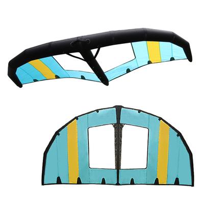 Bærbar vindsurfing oppblåsbar vinge 5 kvadratmeter håndholdt vinge folie Kite surfing oppblåsbar vinge med vindu