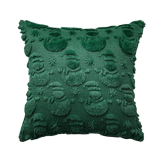 

Yousheng Рождественская наволочка для декоративной подушки, Рождественская наволочка с елкой, Мягкие плюшевые наволочки с потайной молнией, Зимний домашний декор D зелёный