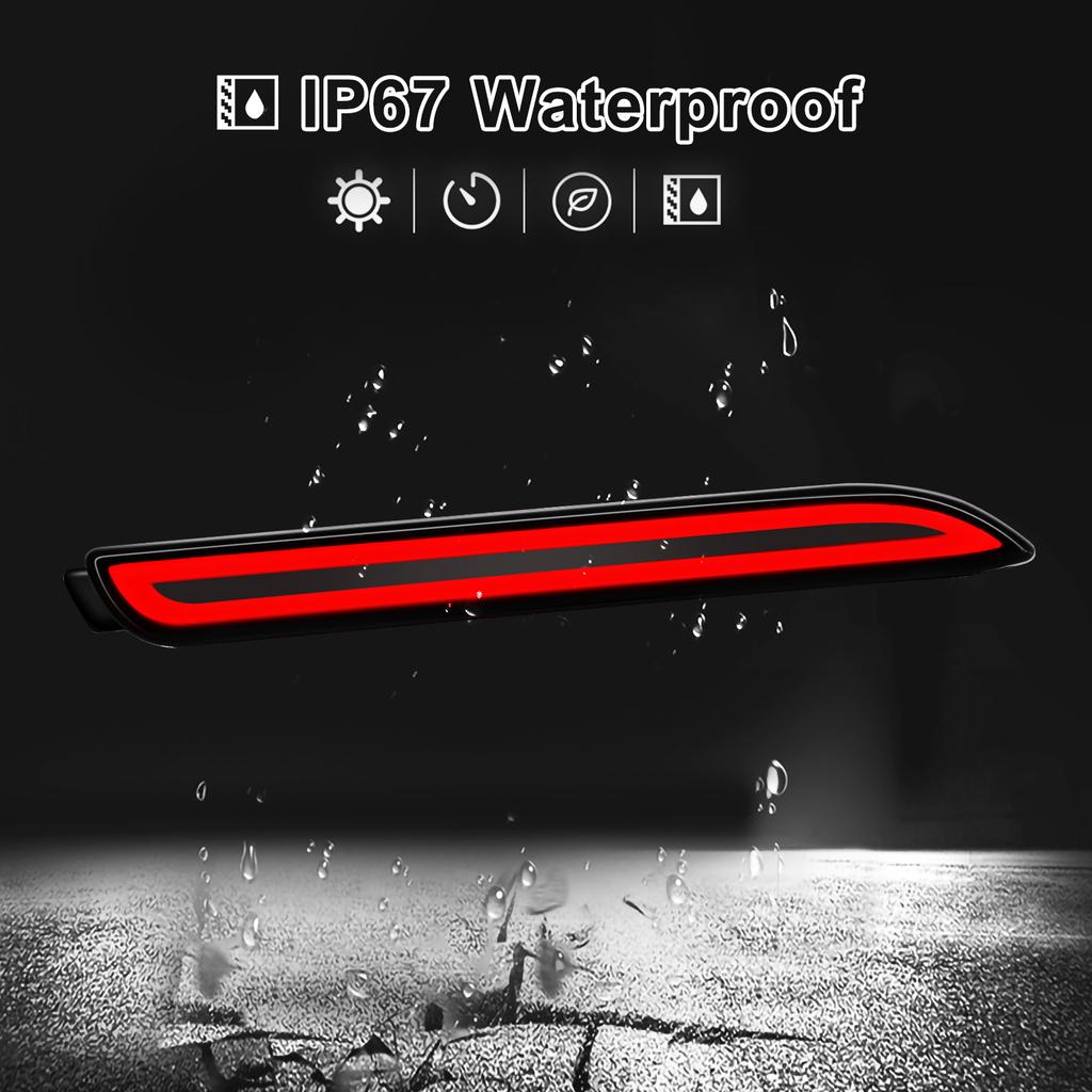 Réflecteur de Lampe de Pare-chocs Arrière de Voiture LED pour Toyota camry Innova Wish Feu Arrière Feu Stop