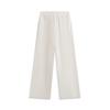 Li Ning Sports Lifestyle Series Solid Color Soft Simple Versatile Loose Casual Pants Women Bottoms AKLW258-5