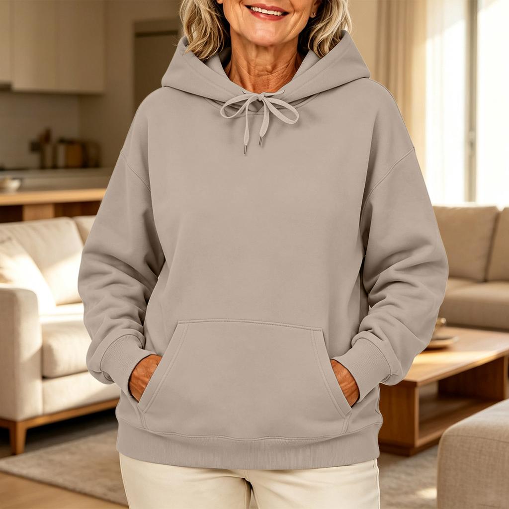 Women's Hoodie Loose Fit Oversized Trendy Sweatshirt Long Sleeve with Hood for Casual Daily Wear