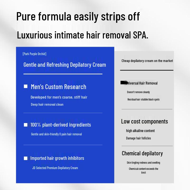 Pozitilan Sanfte Haarentfernungscreme für Männer