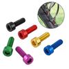 2/4pcs Bicycle Water Bottle Cage Bolts Holder Screws Hex Socket Screws M5 Aluminum Holder Bolts MTB Road Bike Accessories