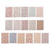 Clay Water Transfer Paper for DIY Clay Earring Jewelry, Floral Clay Transfer Sheet Flower Paper for Pottery Enamel Decal
