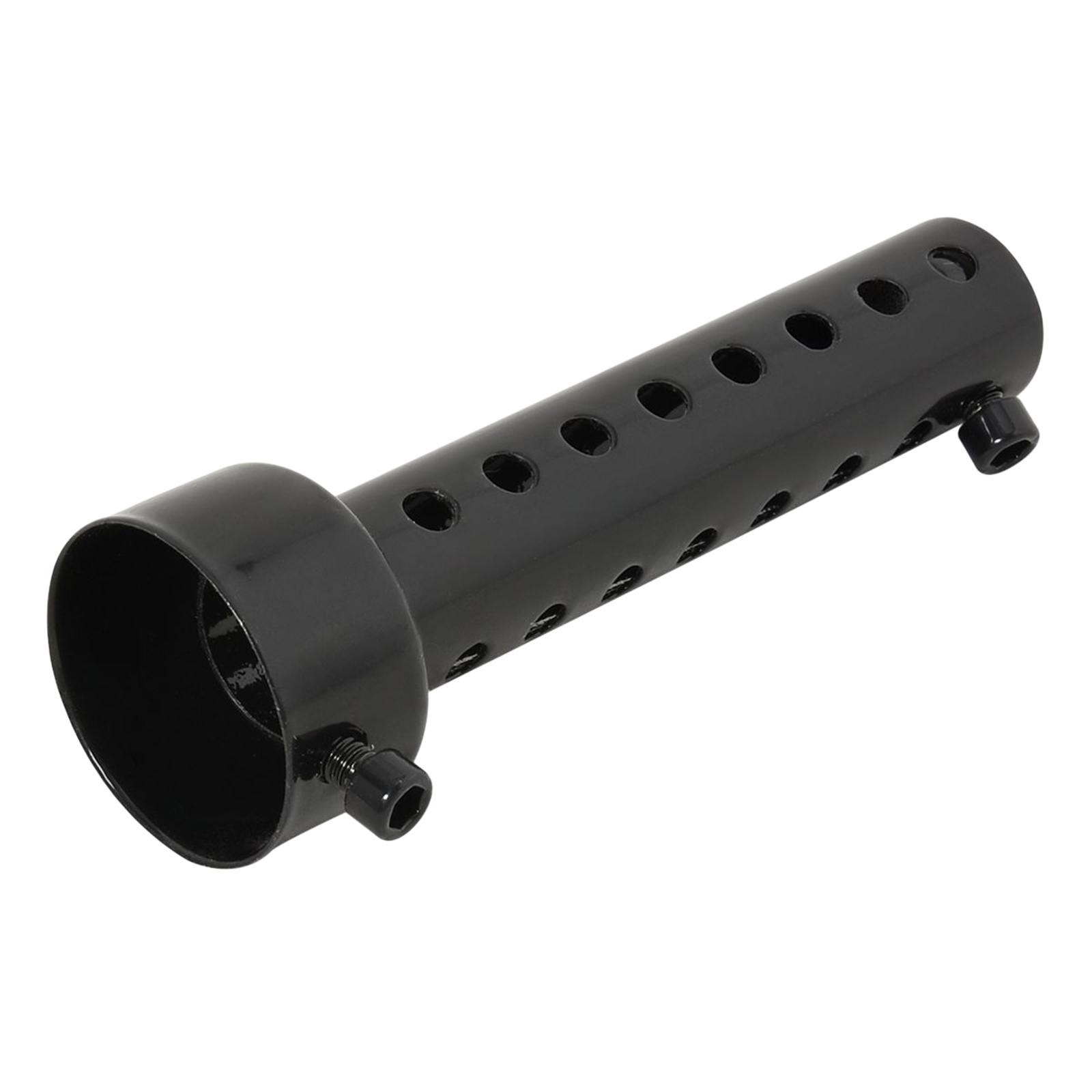 Motorcycle Exhaust Muffler ert Baffle Silencer for Motorbikes 35mm Long Black