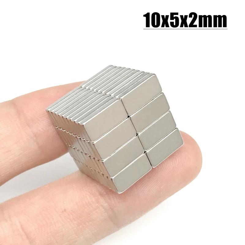 

50/100/200pcs 10x5x2 Fridge Magnets 10x5x2mm Grade 10*5*2mm for Home Decoration
