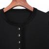 High-end quality spot spring and autumn new knitted Internet celebrity long-sleeved top jacket + dress set female 2608