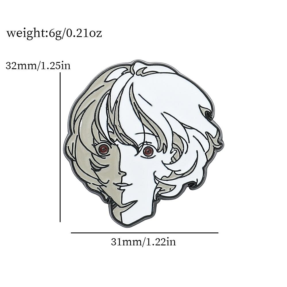 

Riman EVA metal badge, New Century Gospel Warrior No. 1 machine EVA-01 high-end enamel brooch