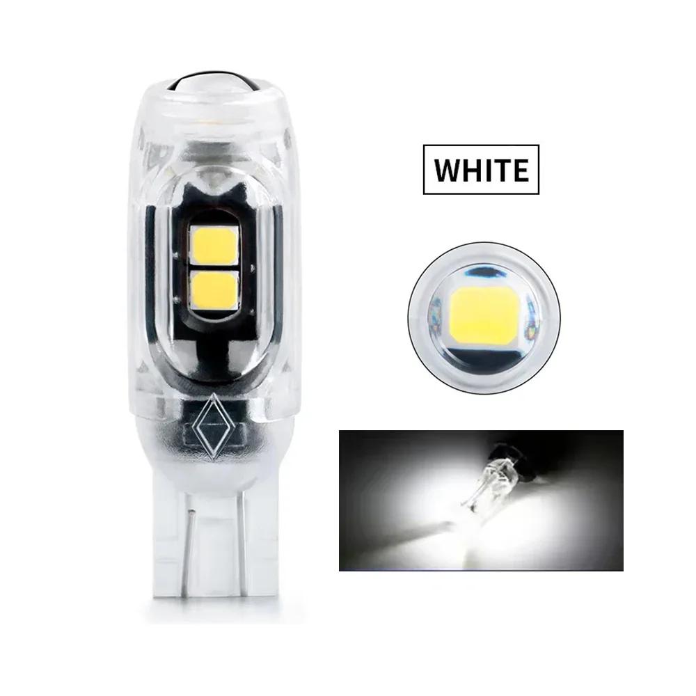 New T10 LED W5W Super Bright 350LM Plastic Protect Smd Car Interior Light Read Door License Plate Wedge Lamp DC12V White