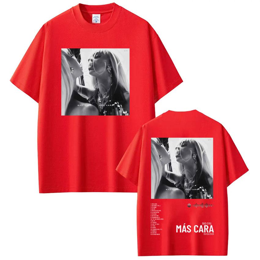 Bad Girl Martha Carlas New Album Print Tshirt World Tour Print Tshirt Summer Short Sleeve Casual Fashion Tshirt for