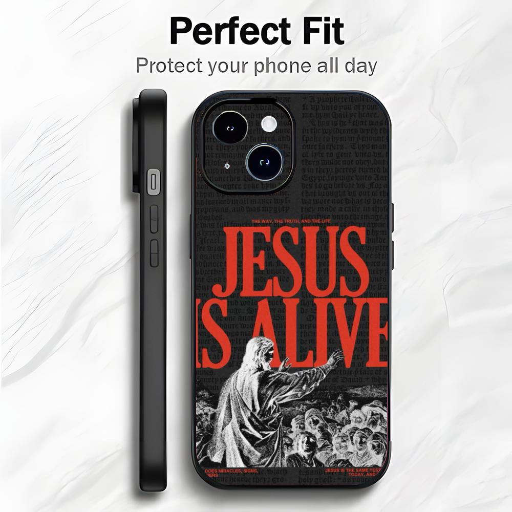 

Verse of The Christian Bible Jesus Phone Case Phone Case Soft Packaging Lightweight For iPhone17 16 15 14 13ProMax iphone12promax