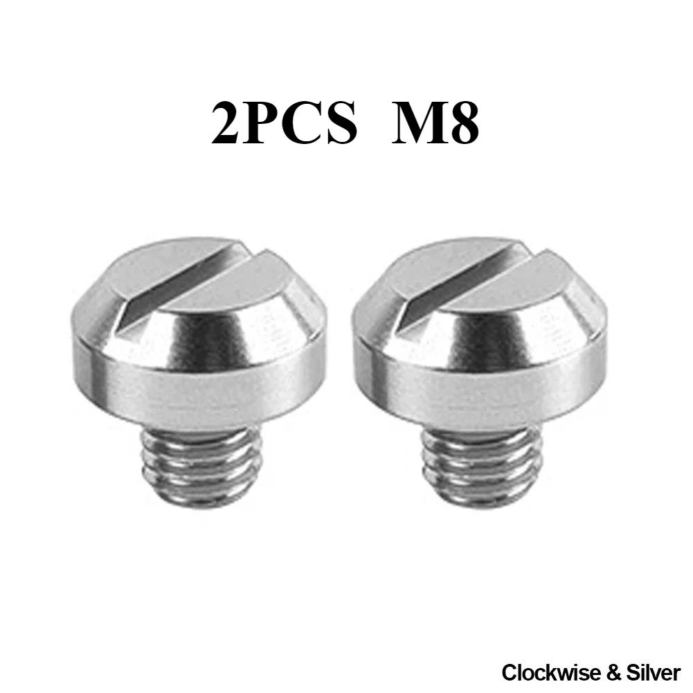 

2PCS M8 Motorcycle Mirror Hole Plug Screw Bolts for Yamaha Honda Kawasaki Suzuki BMW Aprilia Ducati Universal