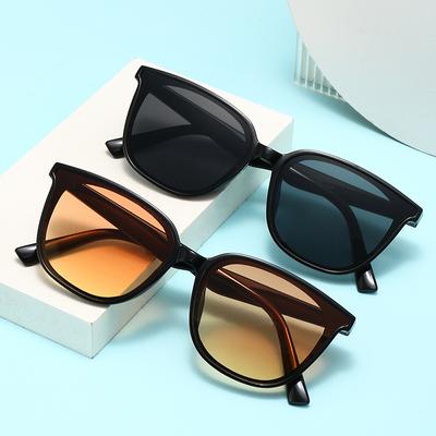 Neue Retro Street Shot Sonnenbrille Damen Europäische und amerikanische Farbverlaufssonnenbrille UV-geschützte Sonnenbrille