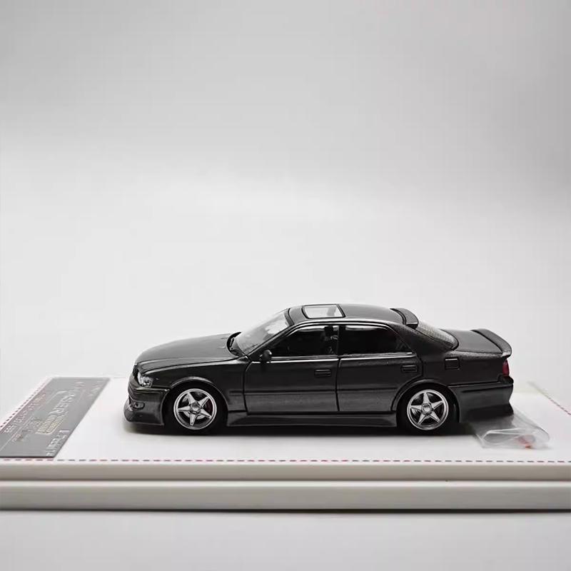 HCMF2 In Stock 1:64 Model 1 Fh Toyota Jzx100 Mk6 Chaser Simulation Alloy Miniature Die-Casting Car Models Customized Receive Toys Gift