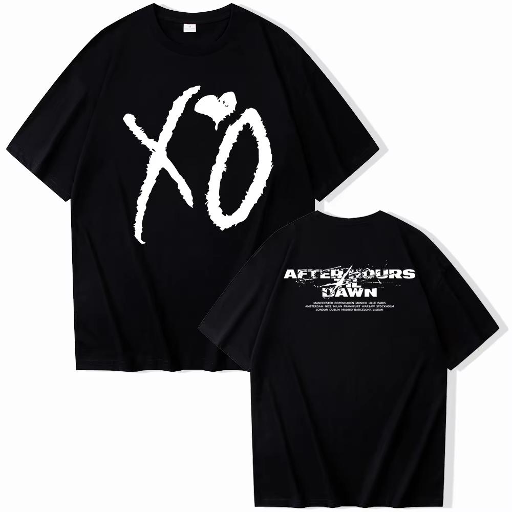 Hot Sale The-Weeknd After Hours Til Dawn Tour 2026 T-Shirt Unisex Unisex Cotton Harajuku T-Shirt Y2k Lightweight Breathable Clothes