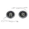 2"150W Micro Dome Bilstereo-diskanthögtalare med inbyggd delningsfilter ett par