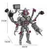 Guitar Audio Monitor King 4.0 Brick Titan New Series Skibidi Toilet ClockMan 5.0 Building Blocks Set Toys For Kids Birthday Gift