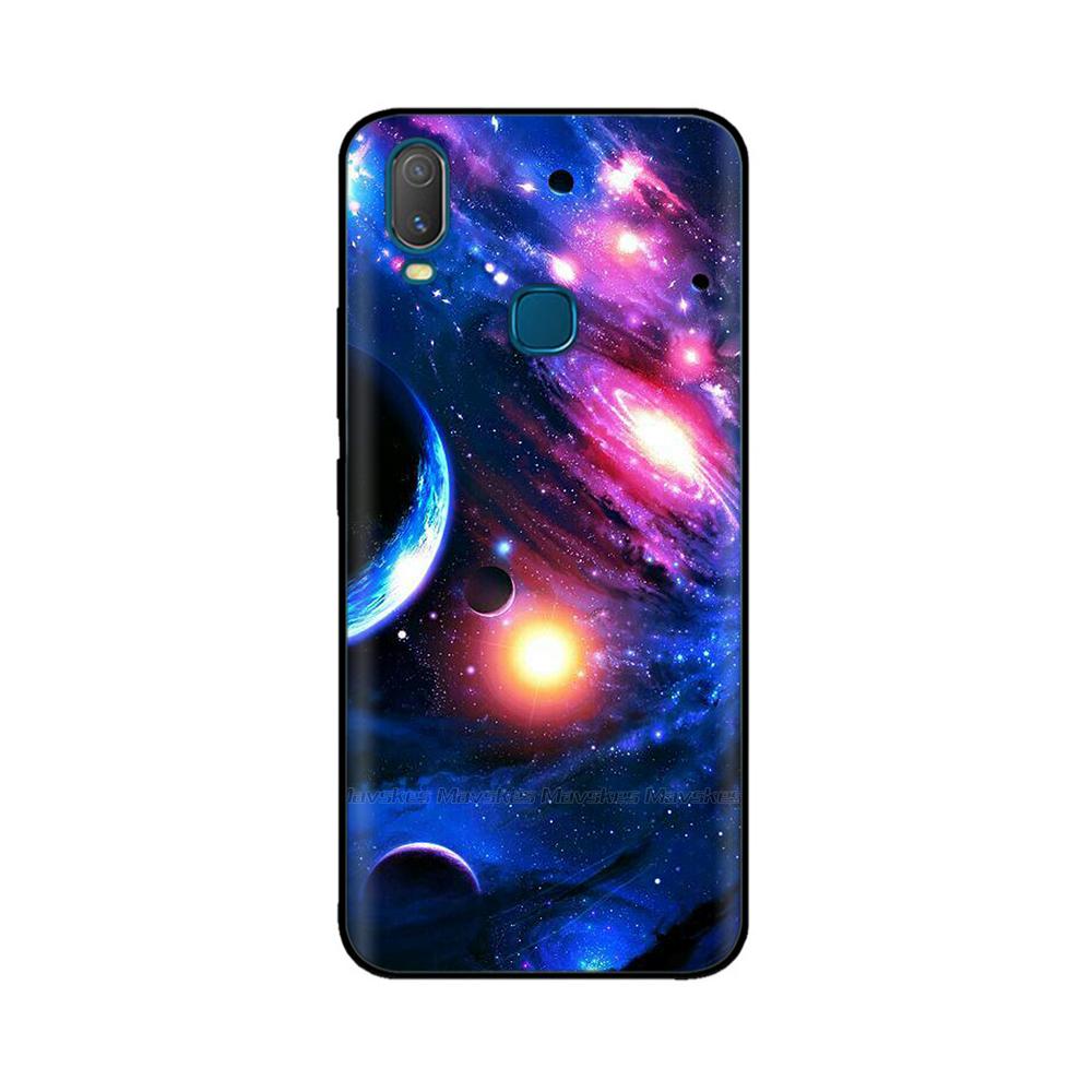 Für Vivo Y11 2019 Hülle Silikon Niedliche Cartoon-Druck Weiche TPU-Hülle für Vivo 1906 Fundas Coque für VivoY11 Y 11 2019 6,35'' Hülle