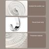 Light Luxury Suction Cup Hooks Heavy-Duty Removable Transparent Multi-Purpose Wall Bathroom Towel Door Sticky Hooks