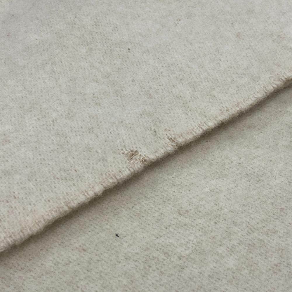 LOEWE anagram wool Scarf white wool unisex Used