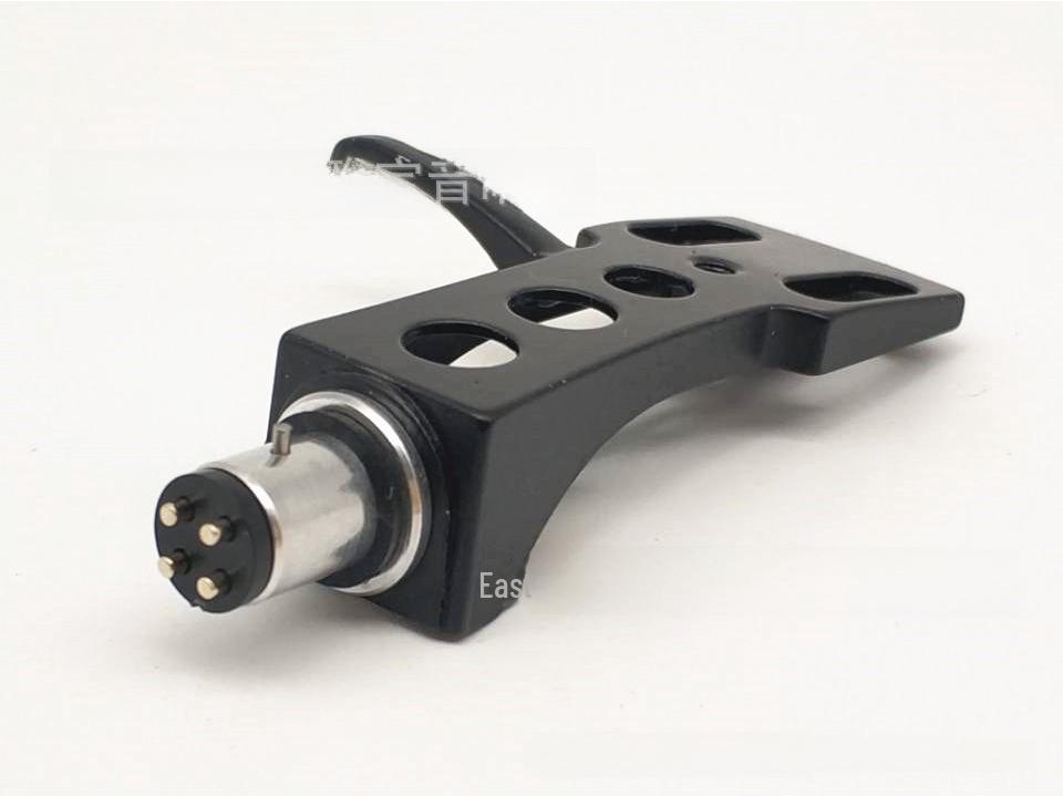 "Vinyl Record Player Stand with Wired Phonograph Needle Holder"