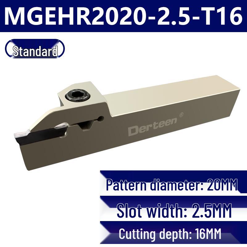 Portautensile per scanalatura tornio MGEHR2020-3-4: Taglio CNC ed Estensione per Scanalatura del Diametro Esterno