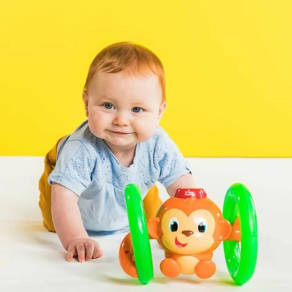 Musical Toy Bright Starts Little Roll & Glow Monkey