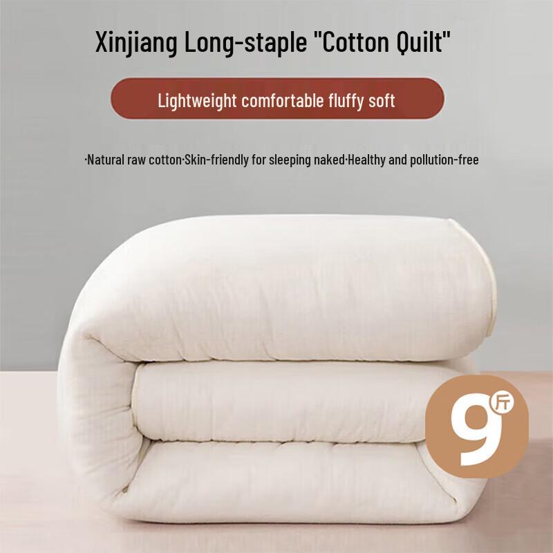 Premium 100% Xinjiang Cotton Winter Duvet