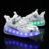 New Roller Skates with Lights Detachable Multi-functional Wheel Shoes Student Street Roller Skates Sports Shoes