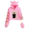 Jujutsu Kaisen Women's Cat Ear Hoodie - Casual and Trendy