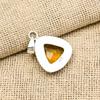 Citrine Gemstone 925 Sterling Silver Handmade Wedding Pendant Jewelry For Thanksgiving