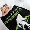 Bigfoot Sasquatch Gift Throw Blanket For Decorative Sofa Soft Beds manga For Sofa Thin Blankets