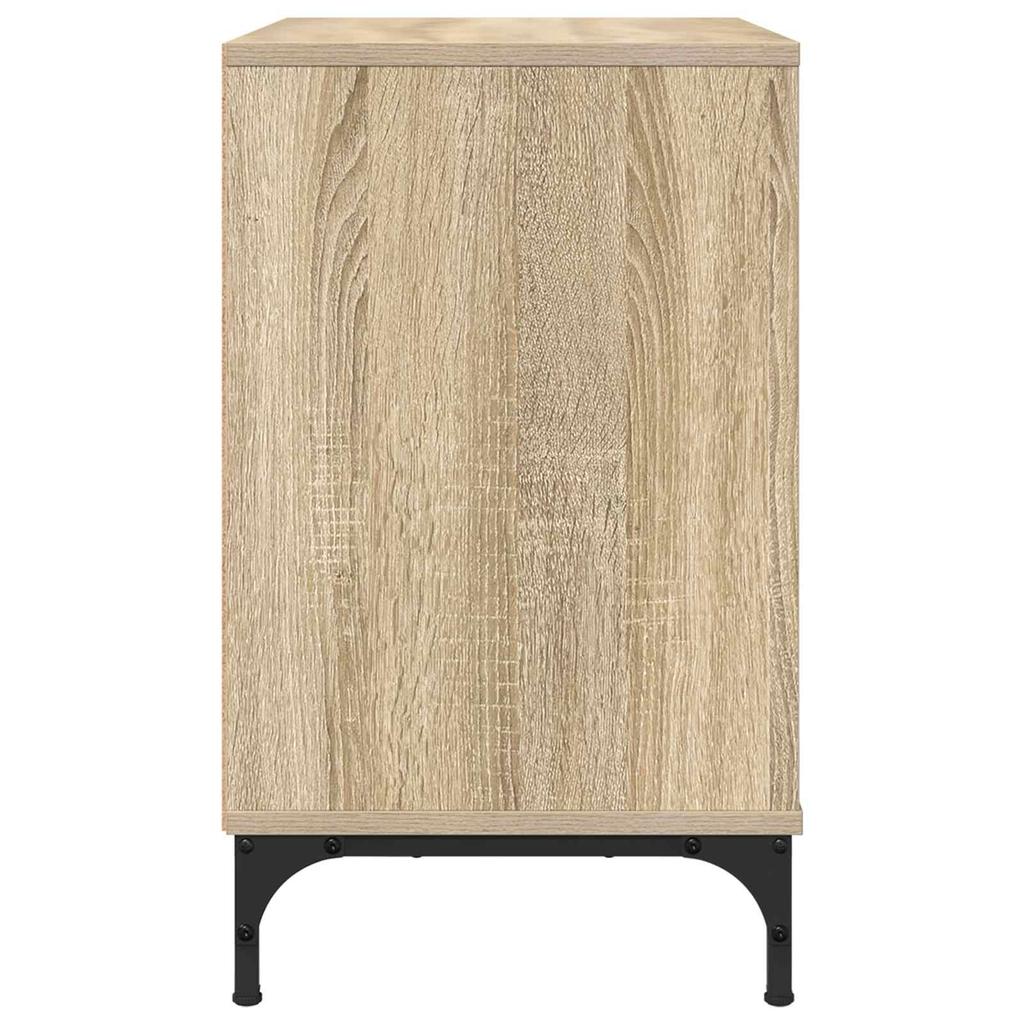 Nightstand Sonoma Oak 63.5 X 36 X 61 Cm Particleboard