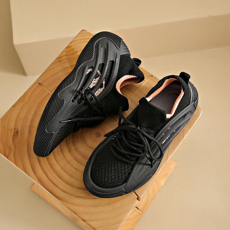 

Повседневная деловая обувь для женщин Платье Tenis De Hombre Мокасины Мокасин Tenis Дизайнерские кроссовки Женская обувь 35 чёрный