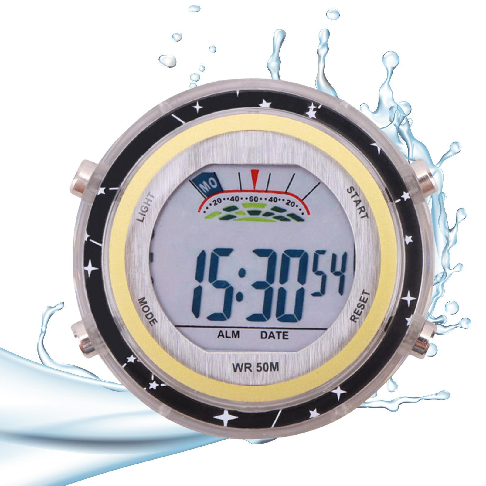 Наклеенные на мотоцикл часы — фото 5