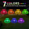 Solar Jellyfish Lights LED Outdoor Waterproof 7 Color Change Garden Landscape Patio Pathway Lawn Decor Solar Flower Lights