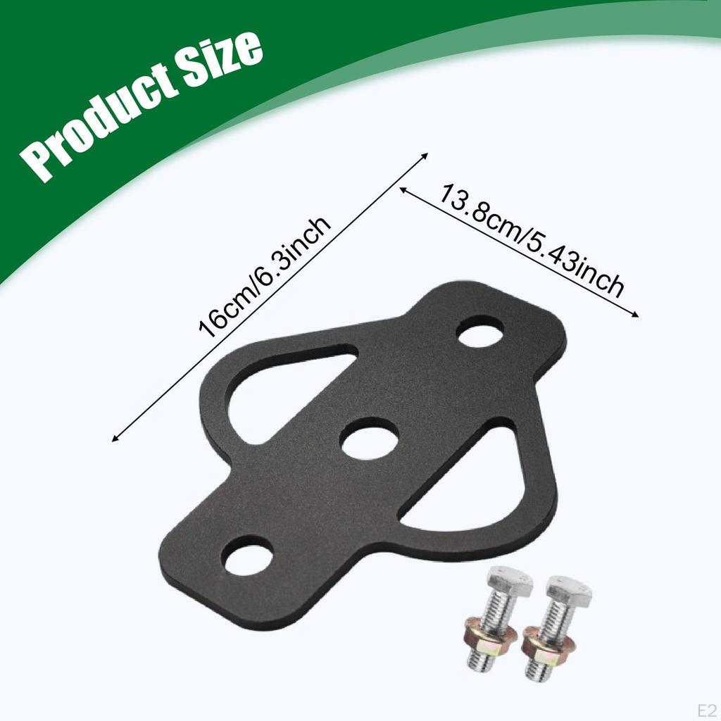 3 Way Trailer Hitch Adapter Towing Equipment Heavy Duty Easy Installation Hook Mounting Ball