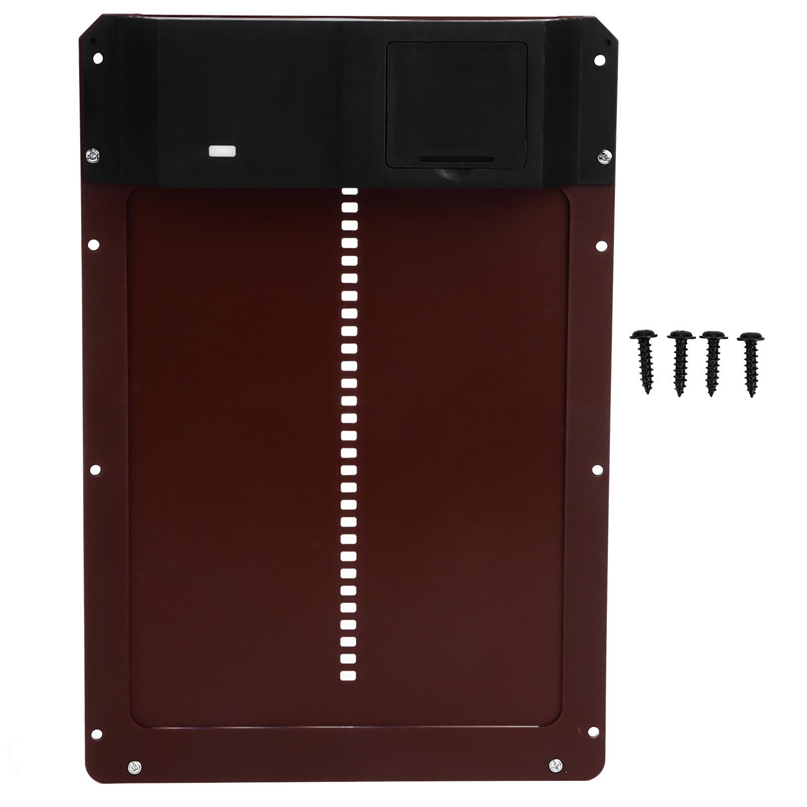 

Автоматичні двері для курника Двері для захисту птиці Світлочутливі для фермерського птахівництва Червоні коричневий