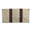 HERMES Bora Bora GM Travel Bag Hand Bag Duffle Bag Canvas Beige/Brown