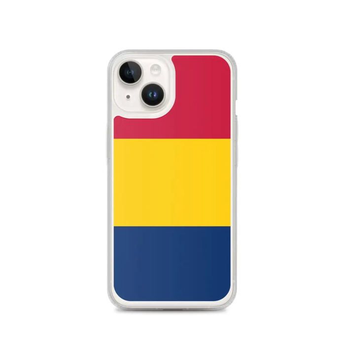 Coque Téléphone Drapeau Tchad - iPhone 14