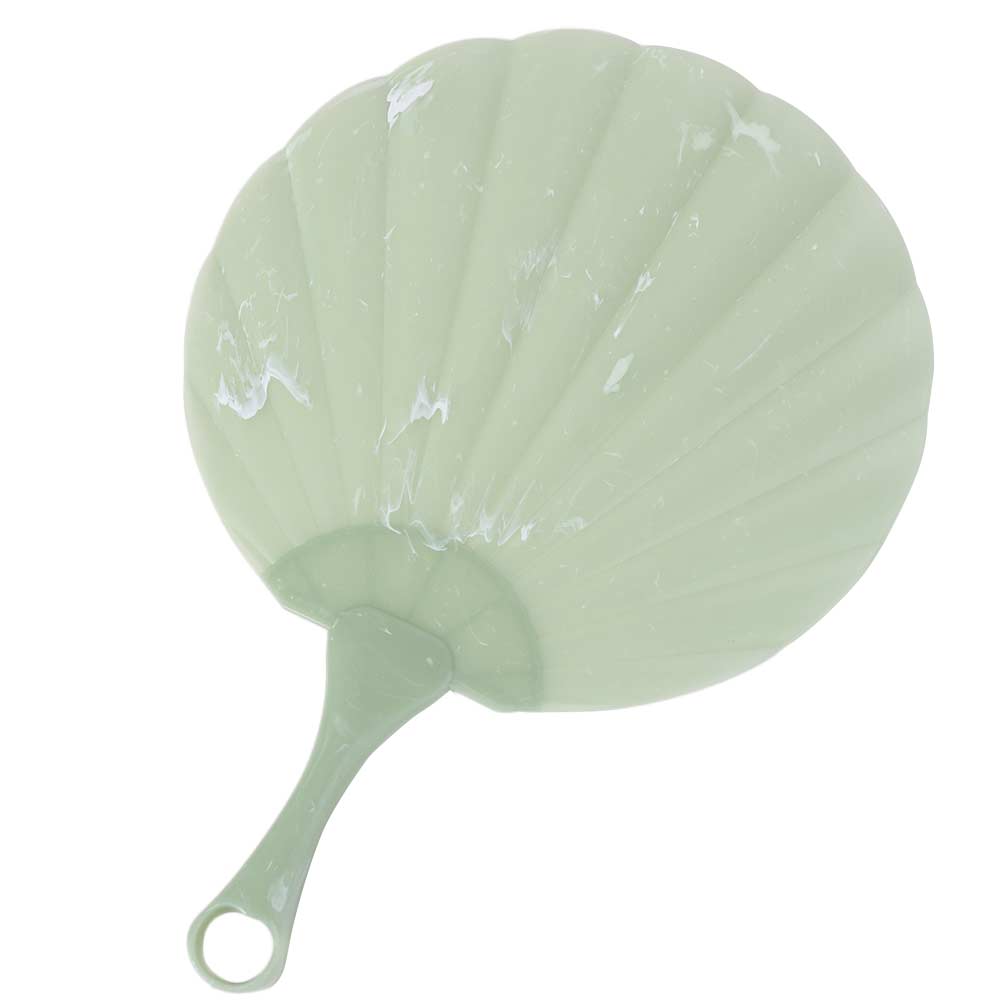 10pcs Retro Portable Shell Fan Plastic Handheld Fan Durable Chinese Style Fan  Traditional Festival