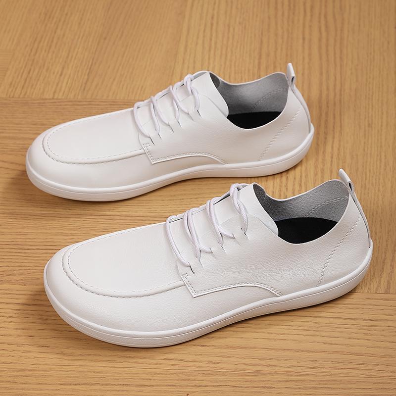 

Мужские вулканизированные модные дышащие повседневные спортивные туфли, легкие и широкие мужские уличные туфли для ходьбы босиком 47 белый