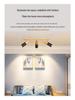 Adjustable LED Solid Wood Ceiling Spotlight for Living Room/Entrance