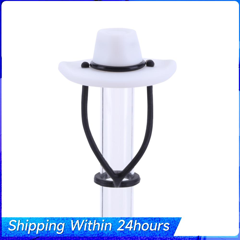 

8Pcs Silicone Cowgirl Hat Straw Tips Protectors Reusable Cowboy Hat Straw Toppers Dust-Proof for Stanley 30&40 Oz Tumbler China Mainland