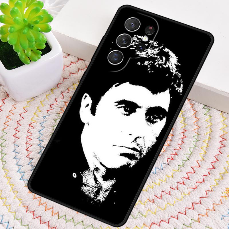 

Al Pacino Scarface Bumper Phone Case for Samsung Galaxy note 10 pro S26 Ultra S23 S24 FE S25 S21 S22 PLUS shockproof Cove Galaxy S21 5G